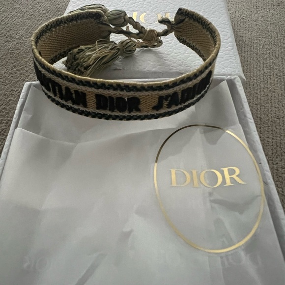 CHRISTIAN DIOR J’Adior Woven Bracelet - Picture 3 of 4